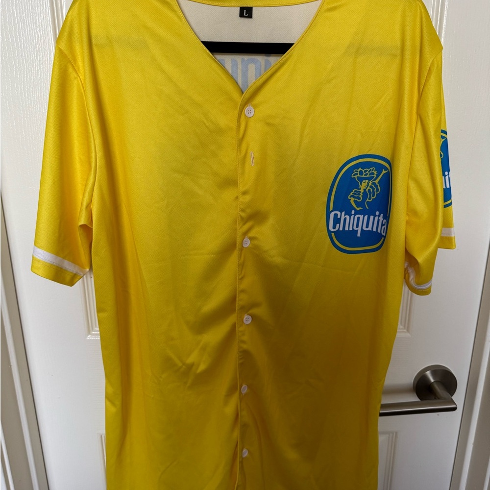 Autographed Savannah Banana Chiquita Yellow Baseball Jersey